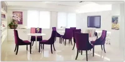 優雅時尚的諮詢區